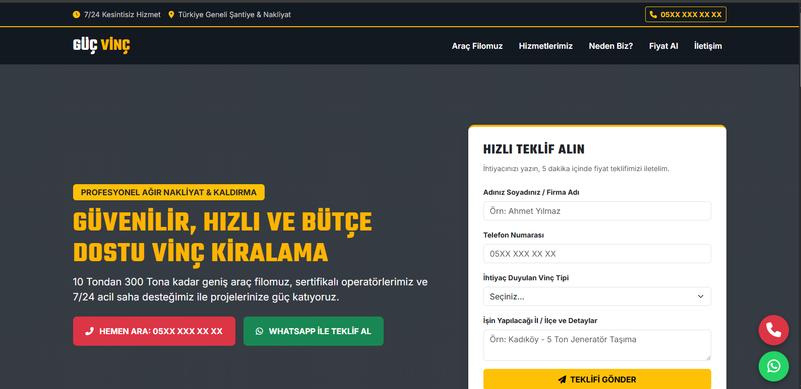 Vinç Pro Tema